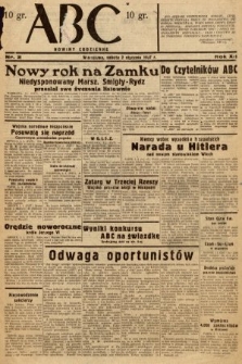 ABC : nowiny codzienne. 1937, nr 2