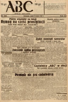 ABC : nowiny codzienne. 1937, nr 83