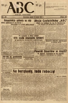 ABC : nowiny codzienne. 1937, nr 91
