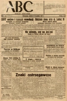 ABC : nowiny codzienne. 1937, nr 132