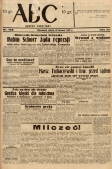ABC : nowiny codzienne. 1937, nr 182