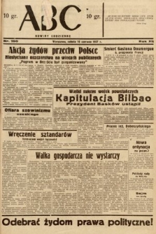 ABC : nowiny codzienne. 1937, nr 190