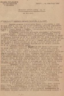 Biuletyn Informacyjny. 1947, nr 9