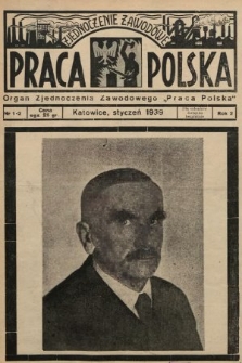 Praca Polska : organ Zjednoczenia Zawodowego „Praca Polska”. 1939, nr 1-2