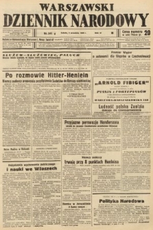 Warszawski Dziennik Narodowy. 1938, nr 241 B
