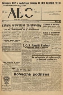 ABC : nowiny codzienne. 1937, nr [209] [ocenzurowany]