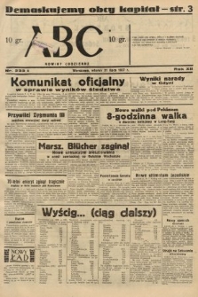 ABC : nowiny codzienne. 1937, nr 233 A