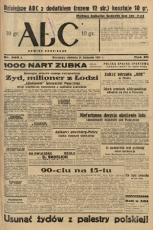 ABC : nowiny codzienne. 1937, nr 369 A