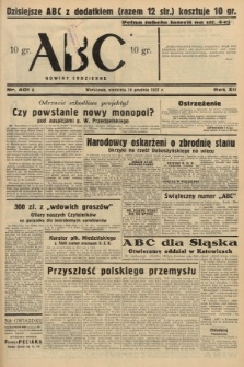 ABC : nowiny codzienne. 1937, nr 401 A