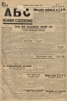 ABC : nowiny codzienne. 1936, nr 6