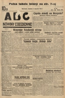 ABC : nowiny codzienne. 1936, nr 12