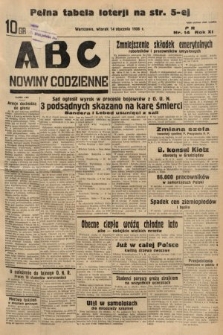 ABC : nowiny codzienne. 1936, nr 14