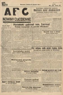 ABC : nowiny codzienne. 1936, nr 27