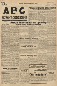 ABC : nowiny codzienne. 1936, nr 71
