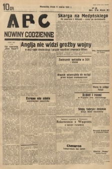 ABC : nowiny codzienne. 1936, nr 73