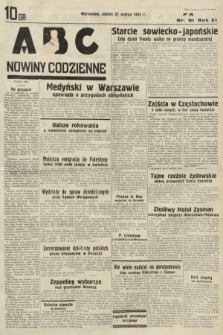 ABC : nowiny codzienne. 1936, nr 91