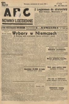 ABC : nowiny codzienne. 1936, nr 94
