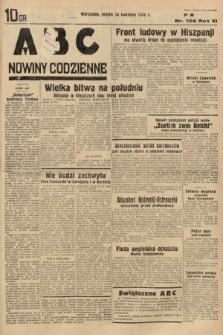 ABC : nowiny codzienne. 1936, nr 106