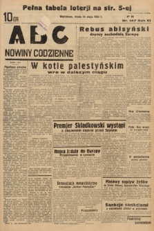 ABC : nowiny codzienne. 1936, nr 147