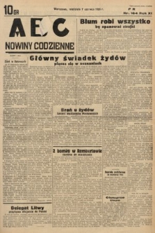 ABC : nowiny codzienne. 1936, nr 164