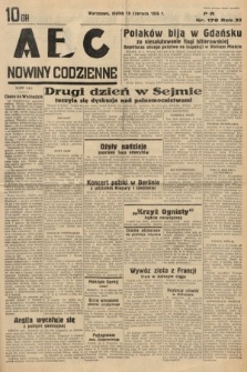 ABC : nowiny codzienne. 1936, nr 176
