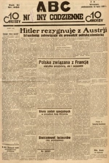 ABC : nowiny codzienne. 1936, nr 200