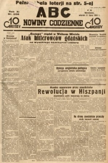 ABC : nowiny codzienne. 1936, nr 208
