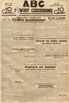 ABC : nowiny codzienne. 1936, nr 210