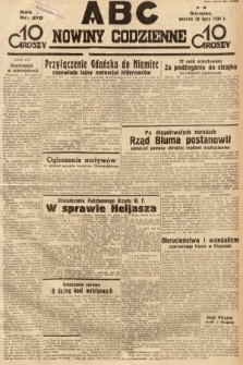 ABC : nowiny codzienne. 1936, nr 215