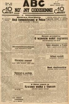 ABC : nowiny codzienne. 1936, nr 219
