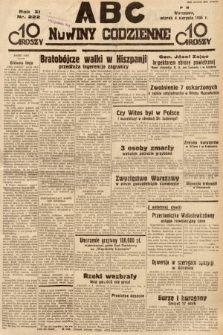 ABC : nowiny codzienne. 1936, nr 222