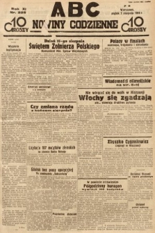 ABC : nowiny codzienne. 1936, nr 225
