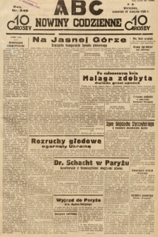 ABC : nowiny codzienne. 1936, nr 246
