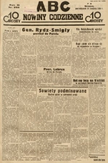 ABC : nowiny codzienne. 1936, nr 250