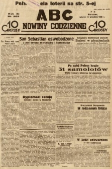 ABC : nowiny codzienne. 1936, nr 265