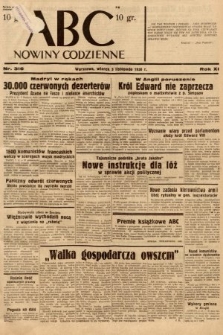 ABC : nowiny codzienne. 1936, nr 316