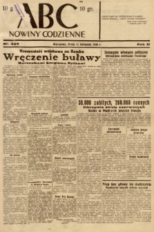 ABC : nowiny codzienne. 1936, nr 324