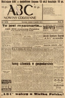 ABC : nowiny codzienne. 1936, nr 358