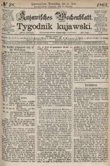 Kujawisches Wochenblatt = Tygodnik Kujawski. 1863, no. 28