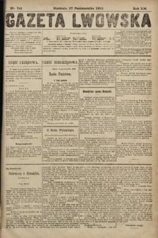 Gazeta Lwowska. 1918, nr 245