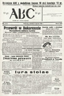 ABC : nowiny codzienne. 1938, nr 9 A