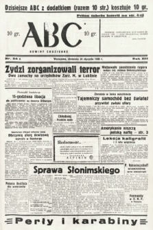 ABC : nowiny codzienne. 1938, nr 24 A