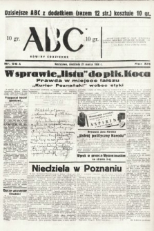 ABC : nowiny codzienne. 1938, nr 96 A