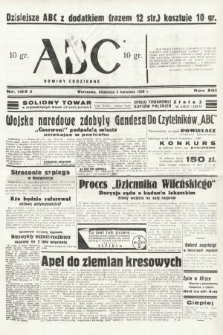 ABC : nowiny codzienne. 1938, nr 103 A