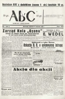 ABC : nowiny codzienne. 1938, nr 124 A