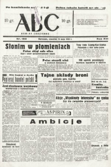 ABC : nowiny codzienne. 1938, nr 150 [ocenzurowany]