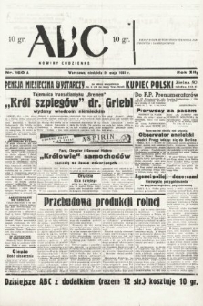 ABC : nowiny codzienne. 1938, nr 160 A