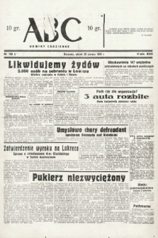 ABC : nowiny codzienne. 1938, nr 189 A