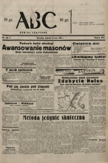 ABC : nowiny codzienne. 1938, nr 201 A