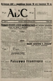 ABC : nowiny codzienne. 1938, nr 247 A